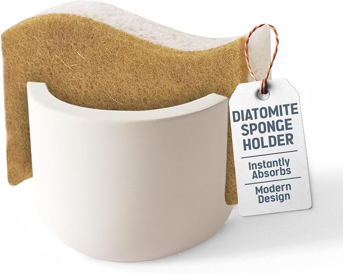 MOPHONICHOME Sponge Holder, Stone Sponge Holder by MophonicLifestyle