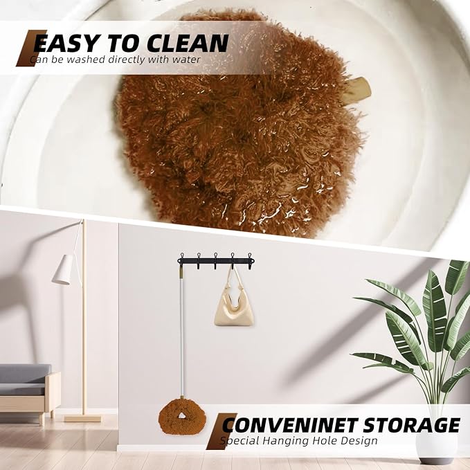 DRQ Ceiling Fan Cleaner Duster, 2 Pack Reusable Microfiber Duster - Image 5
