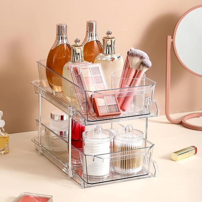 2 Set, 2 Tier Clear Organizer - Image 7