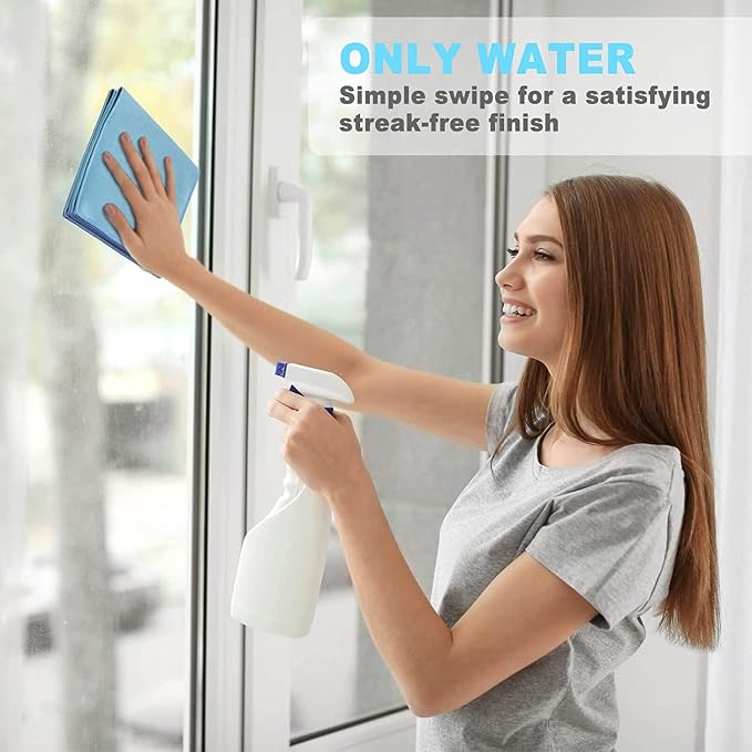 Window Cleaning Cloth, Glass Cleaning Cloth, Streaks Schatches Free. - Image 5