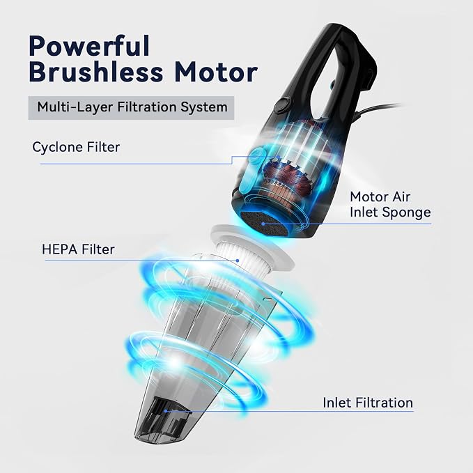 Corded Vacuum Cleaner, 4-in-1 Vacuum Cleaners - Image 3