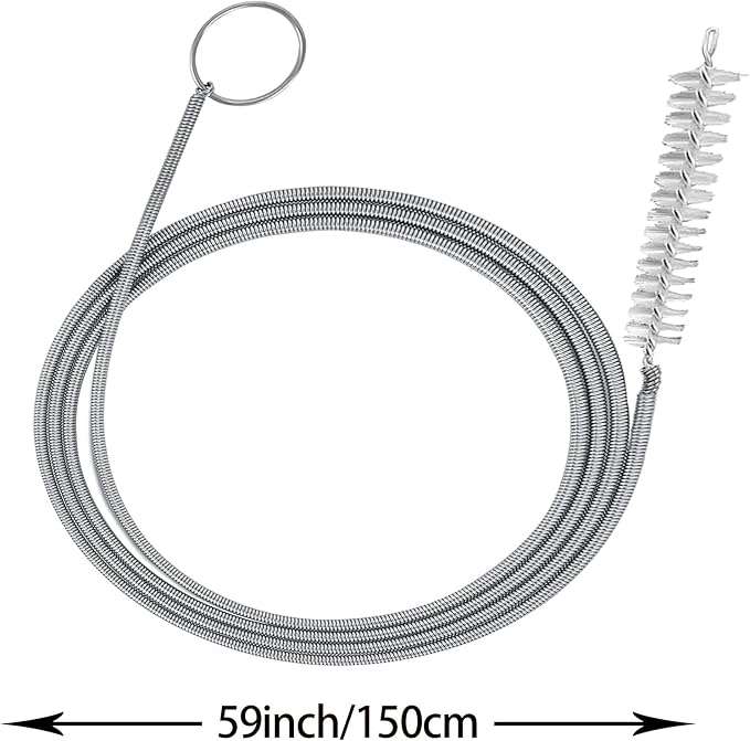 Extra Long Pipe Tube Cleaner Fridge Drain Pipe Dredging Tool Flexible Drain - Image 2