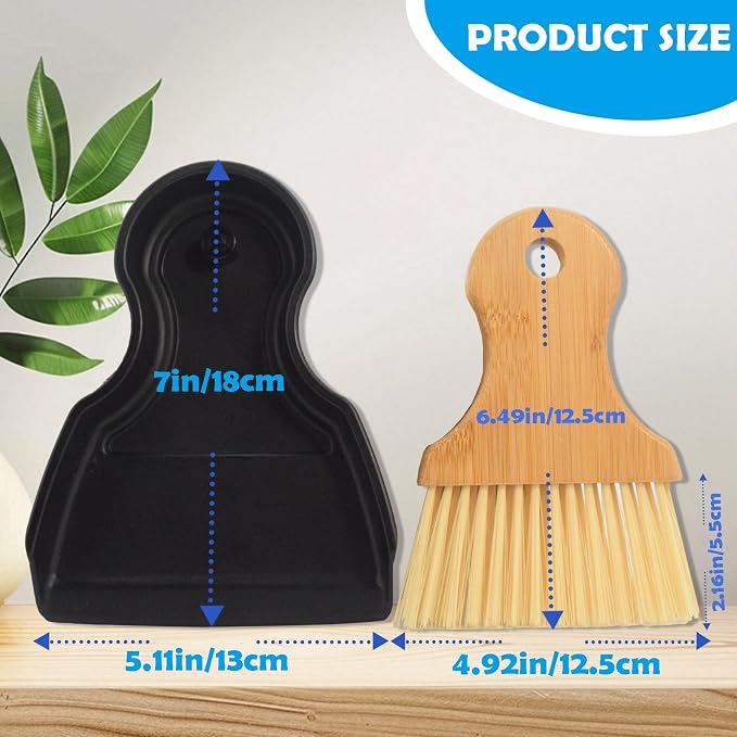 Mini Broom and Dustpan Set Portable Hand Broom - Image 6