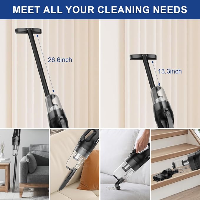 SOWTECH Corded Vacuum Cleaner, Super Power Suction Stick Vacuum Cleaners - Image 6