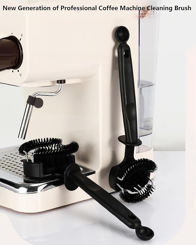 Espresso Coffee Machine Cleaning Brush Kit - Image 2
