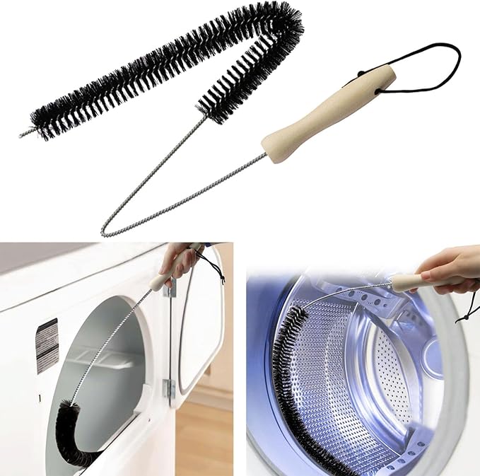 Long Reach Cleaner Brush, Steel Wire Nylon Cleaner Brush or Radiator Cleaning - Image 3