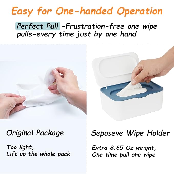 2 Pack Wipes Dispenser, Wipe Holder - Image 4