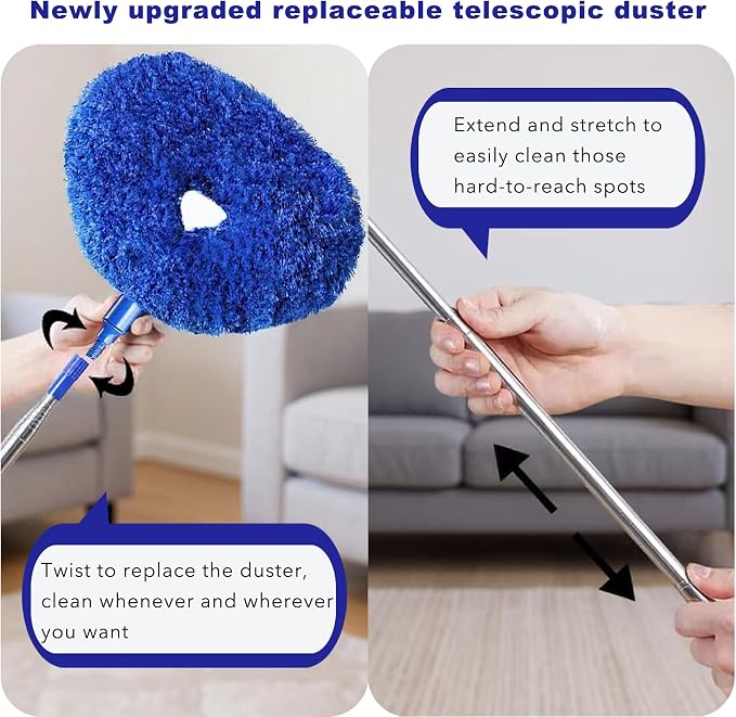 Dusters for Cleaning, 5-in-1 Dusters, Ceiling Fan Cleaner Duster - Image 4