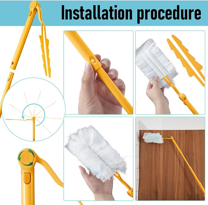 4 Pcs 3 ft Replacement Handles Compatible - Image 2