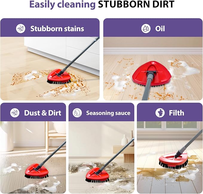 2-Pack Oceda Scrubber Mop Heads - Image 6