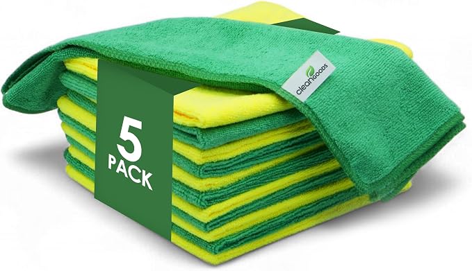 Microfiber Cleaning Cloths 16"x16" by Home