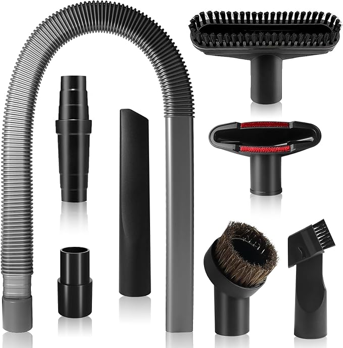 8-Piece 1 1/4 Inch Vacuum Attachments Cleaning Kit by Unknown