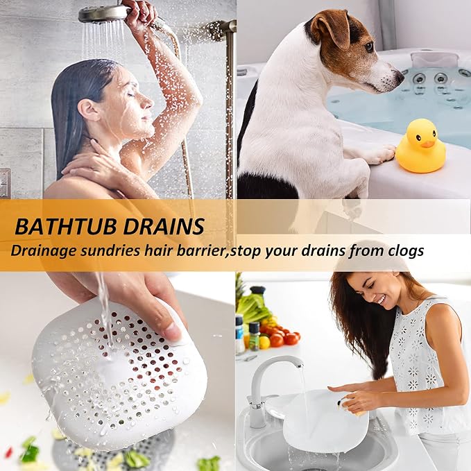 Hair Drain Catcher, Square Drain Cover - Image 2