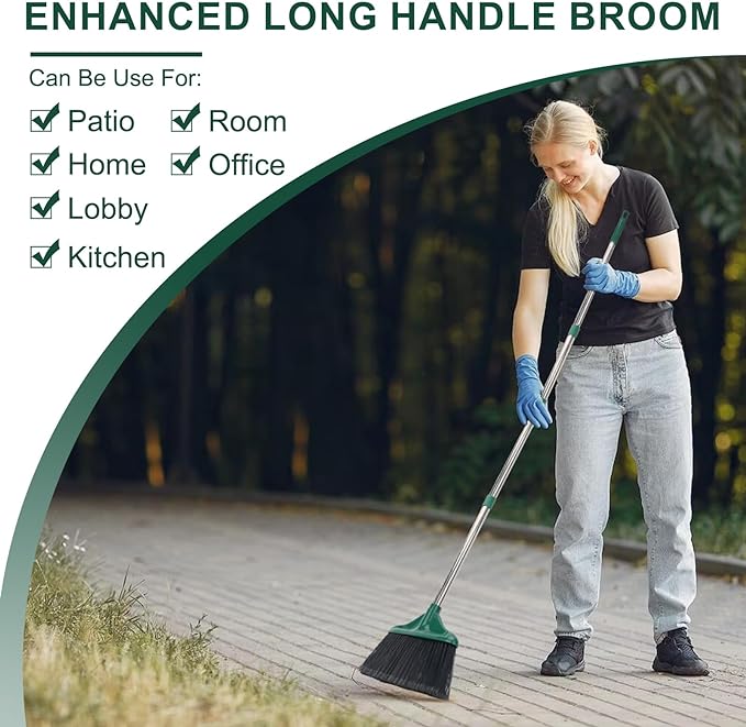Broom Outdoor Indoor Commercial Broom - Image 2