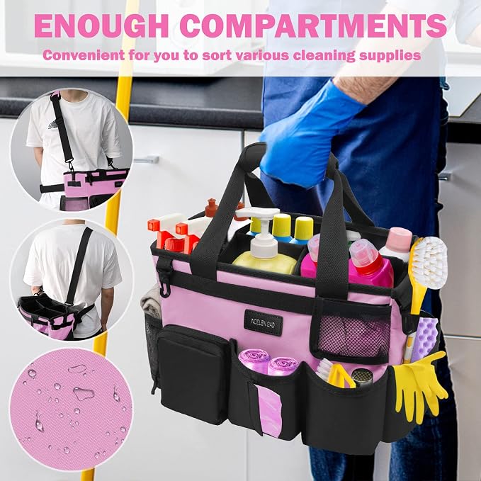 Wearable Cleaning Caddy Bag, Cleaning Supply Tote - Image 7
