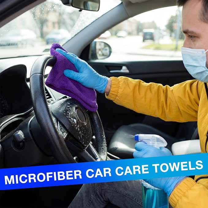 Nuenen 60 Pcs Microfiber Cleaning Cloths - Image 4