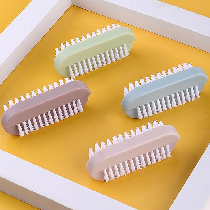Nail Brush for Cleaning Fingernails Two Sided Hand Fingernail Scrub Brush Soft - Image 2