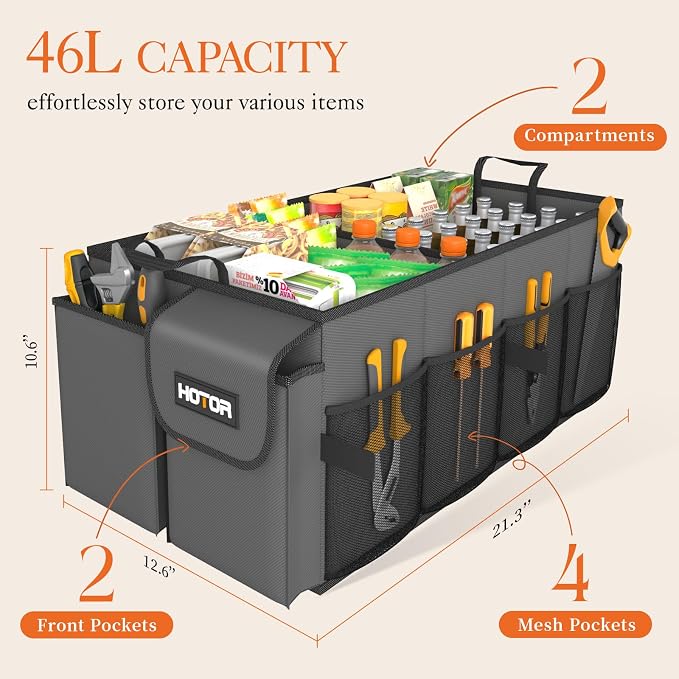 HOTOR Foldable Trunk Organizer - Image 2