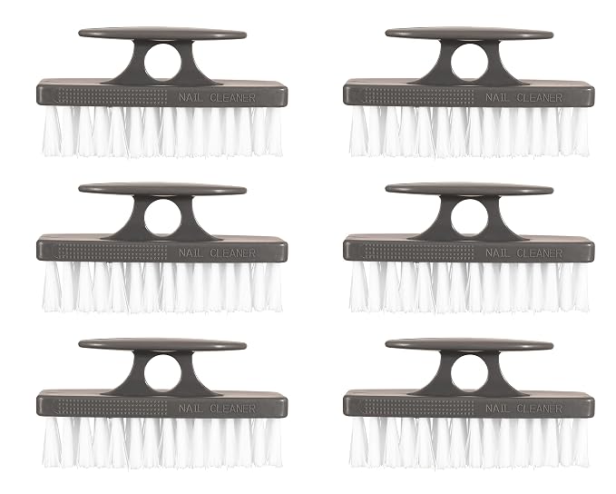 Superio Nail Brush for Cleaning Fingernails, Toe & Foot by Superio