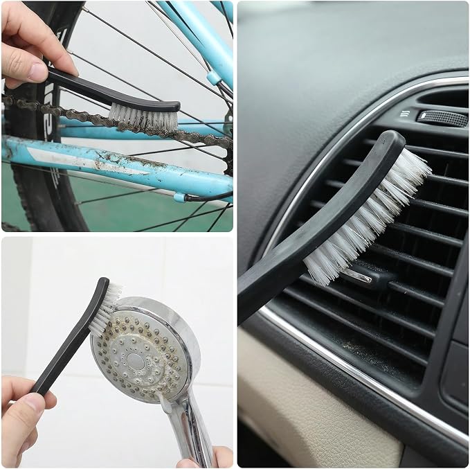 8 Pcs Small Cleaning Brushes, Double-Ended Jewelry Cleaning Brush Soft Nylon - Image 7
