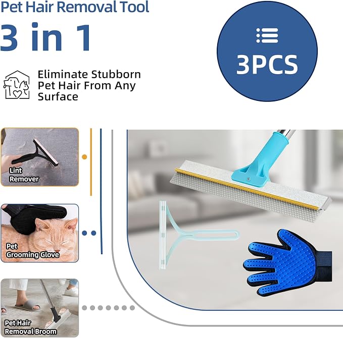 Carpet Rake for Pet Hair Removal - Image 5