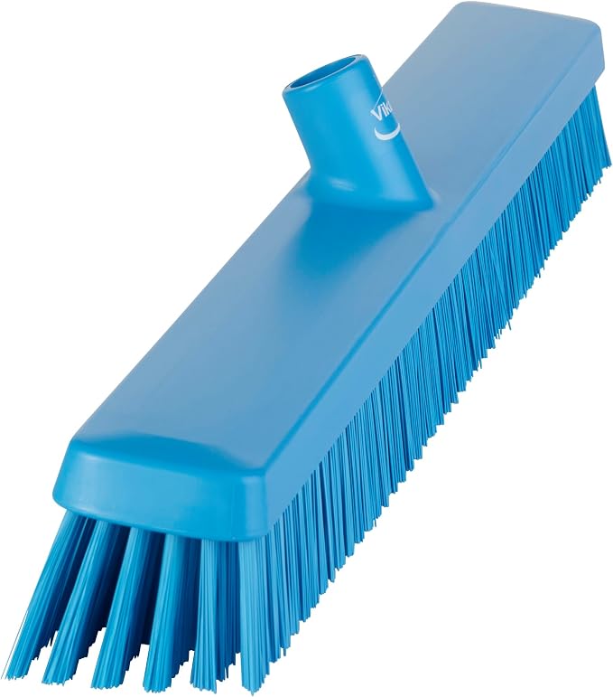 Vikan 31953 24" Heavy-Duty Push Broom, Soft/Stiff - Image 2