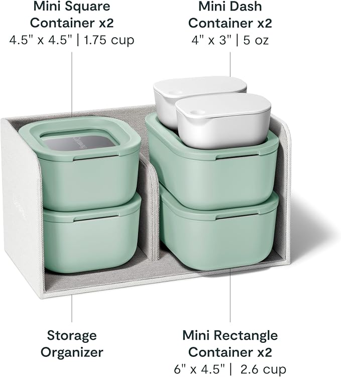 Caraway Mini Food Storage 11pc Set - Image 3