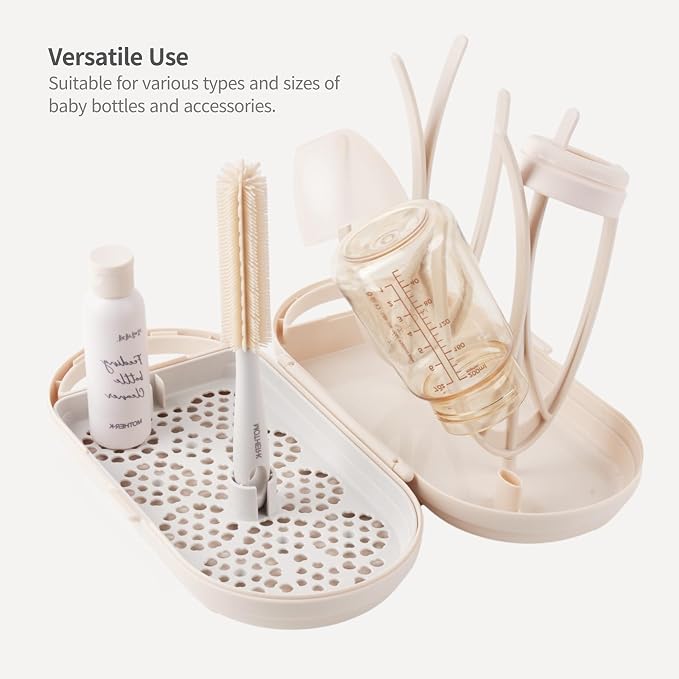 MOTHER-K Travel Baby Bottle Drying Rack Set - Image 5