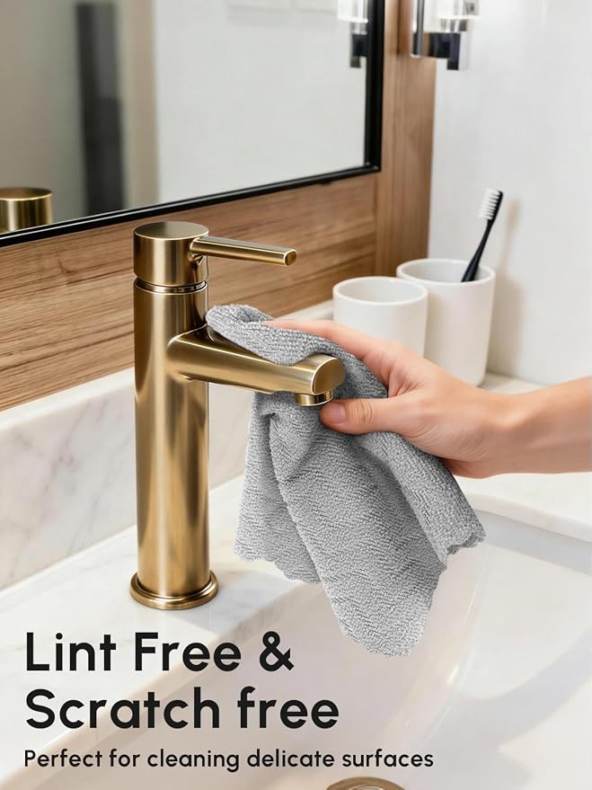 Microfiber Cleaning Cloths Roll, 75 Pack Tear Away Microfiber Towels Roll - Image 4