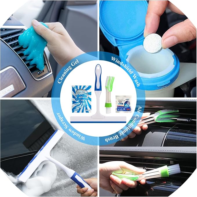 AUTODECO 31Pcs Car Detailing Brush Set, Car Detailing Kit, Auto Detailing Drill - Image 6