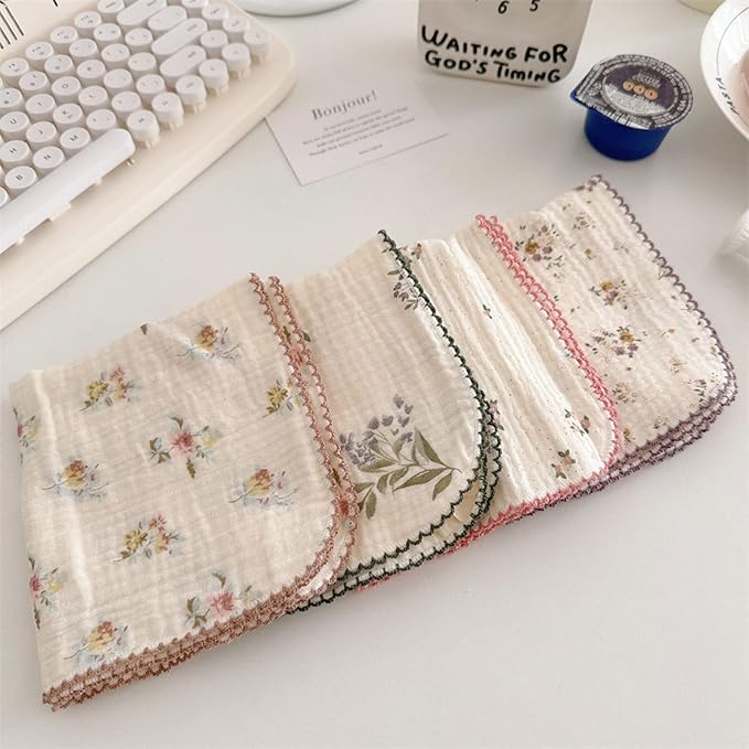 BuLuTu Reusable Cleaning Cloths 100% Cotton Muslin Dishcloths - Image 4