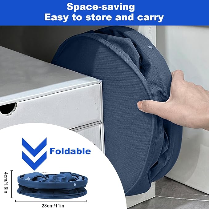 Cleaning Caddy with Handle, Cleaning Products Organiser, 17L Foldable Storage - Image 6