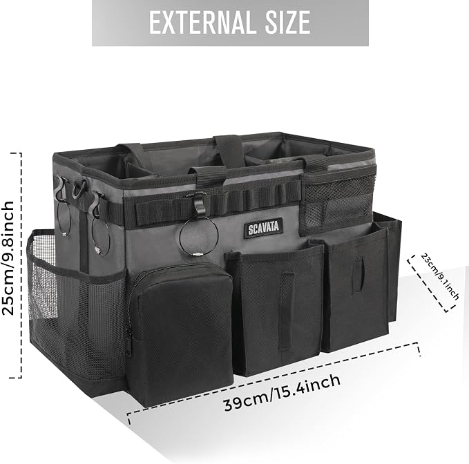 Wearable Cleaning Caddy Bag, Cleaning Caddy Supplies Organizer - Image 5