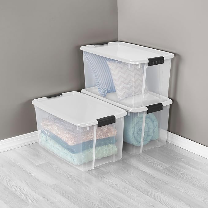 Sterilite 24-Pack Ultra Latching Box, Storage Bins - Image 5