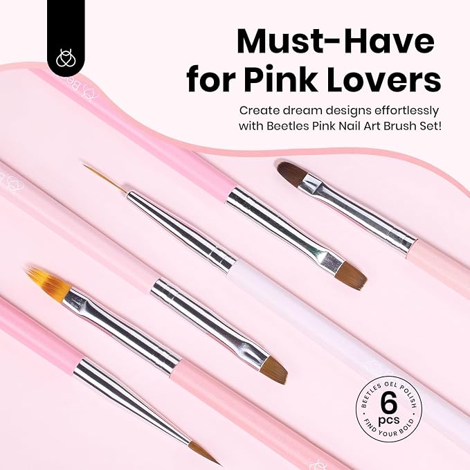Beetles Nail Art Brushes - Image 2