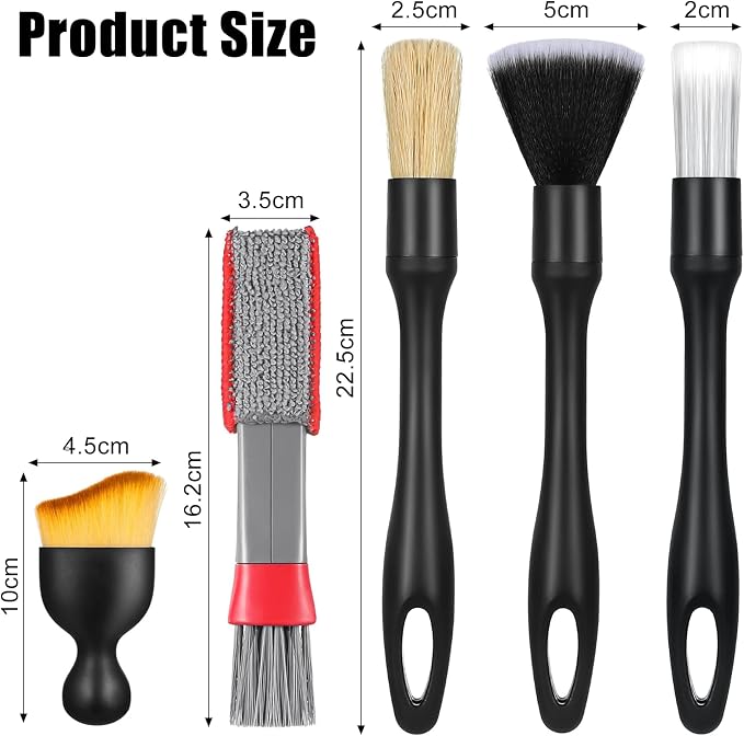 Car Detailing Brush, Automotive Interior Dusting Brush, Car Cleaning Brush - Image 3