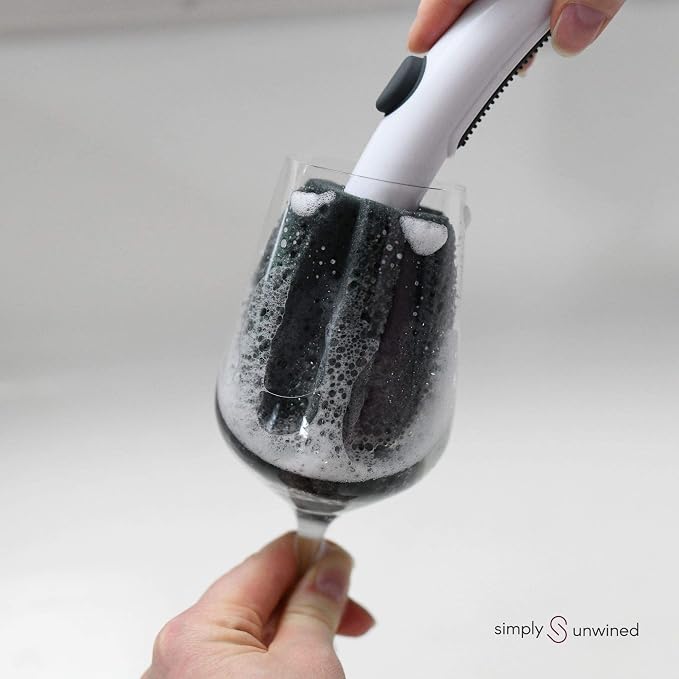 | The WINE Brush – One Step Patented Stemware Cleaning Sponge - Image 8