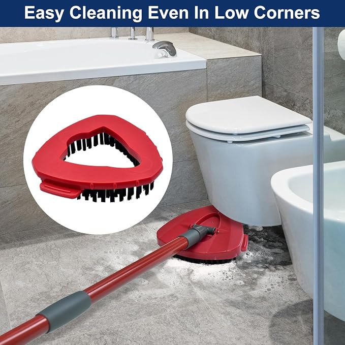 Scrub Brush Mop Replace Head for O cedar EasyWring 1-Tank Spin Mop System - Image 7