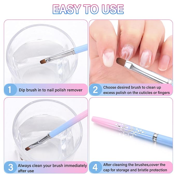 for OPI Nail Polish Remover, Acetone Resistant Nail Brush - Image 7