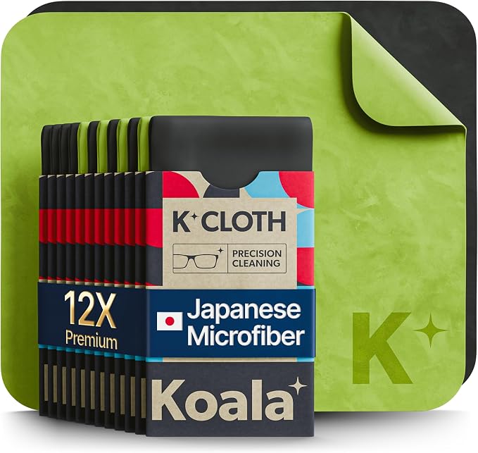 Koala Lens Cleaning Cloth | Japanese Microfiber | Glasses Cleaning Cloths | by KoalaLifestyle
