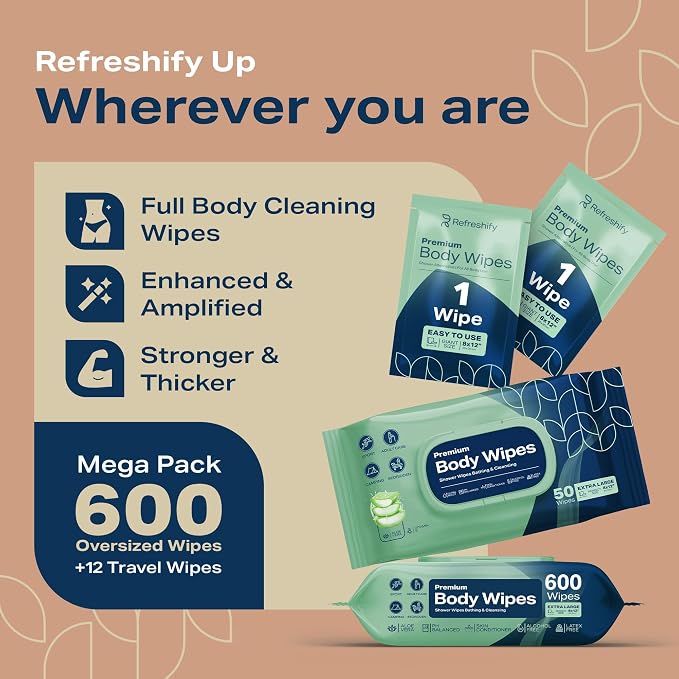 Adult Wipes Extra Large - Image 3