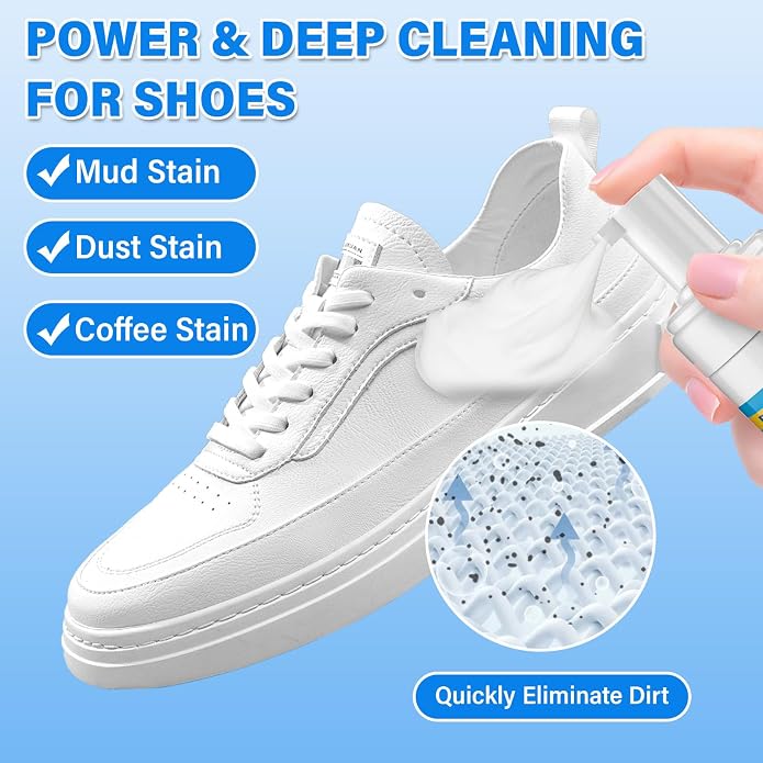 Shoe Cleaner, 6.76 fl oz Shoe Cleaning Kit - Image 2