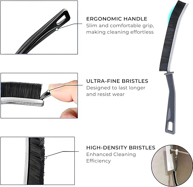 Dryer Lint Brush Vent Trap Cleaner Plus 5PCS Crevice Gap Cleaning Brushes - Image 7