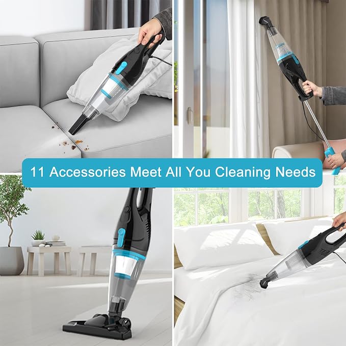 Intercleaner Corded Vacuum Cleaner, 15KPa Powerful Suction - Image 4