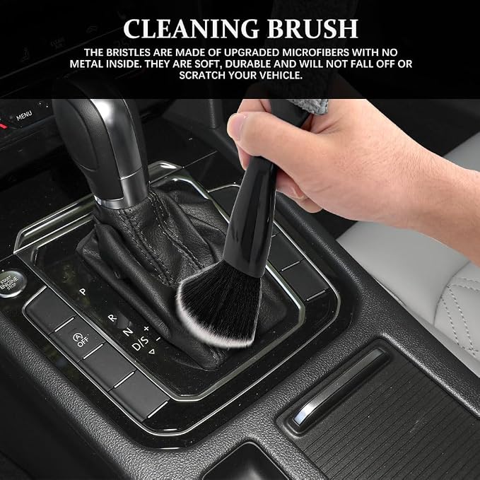 Universal 2 in 1 Duster for Car Clean, Car Vent Cleaner, Double Head Brush - Image 6