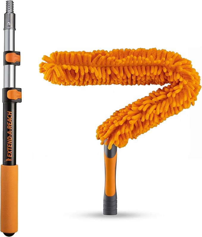 Long Handle Duster for Cleaning // Extendable Microfiber Duster by EXTEND-A-REACH