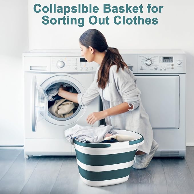 Collapsible Bucket for Cleaning, 4.2 Gallons Mop Bucket - Image 5