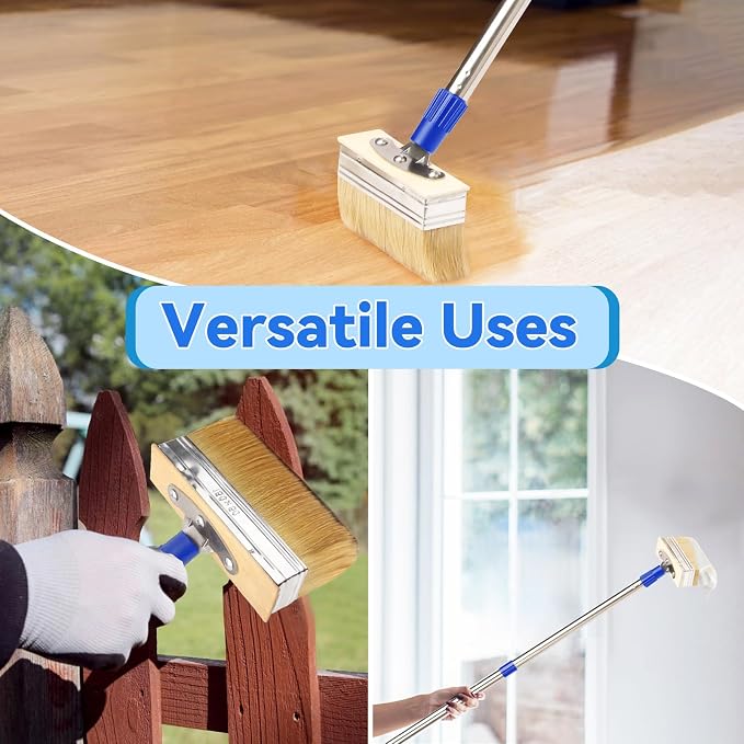 7" Deck Stain Brush Applicator - Image 7