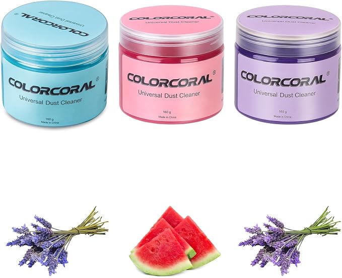 COLORCORAL 3Pack Car Cleaning Gel by ColorCoral
