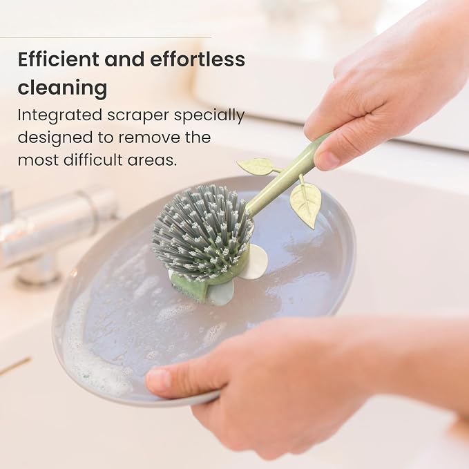 Vigar Florganic Daisy-Shaped Dish Brush, a Dish Brush - Image 6